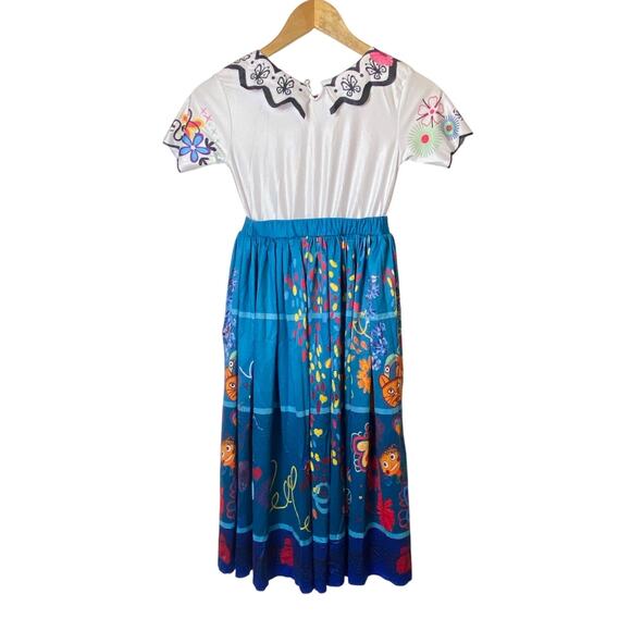 Encanto Mirabel Dress Costume Girls Size 10 - Picture 2 of 7